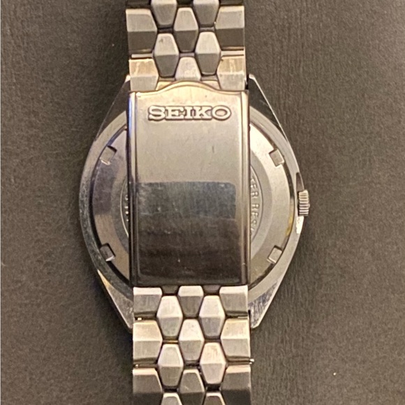 Seiko Lord Matic / Nos Seiko coffin/fish scale band - Picture 6 of 8